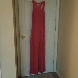 Lauren Conrad Crochet Maxi Dress